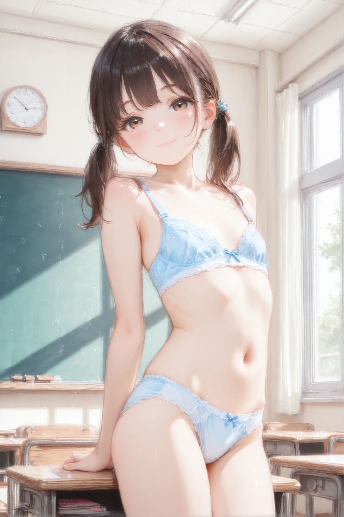 ちっぱい女子校生秘密の放課後 わちゃわちゃ エロ画像6
