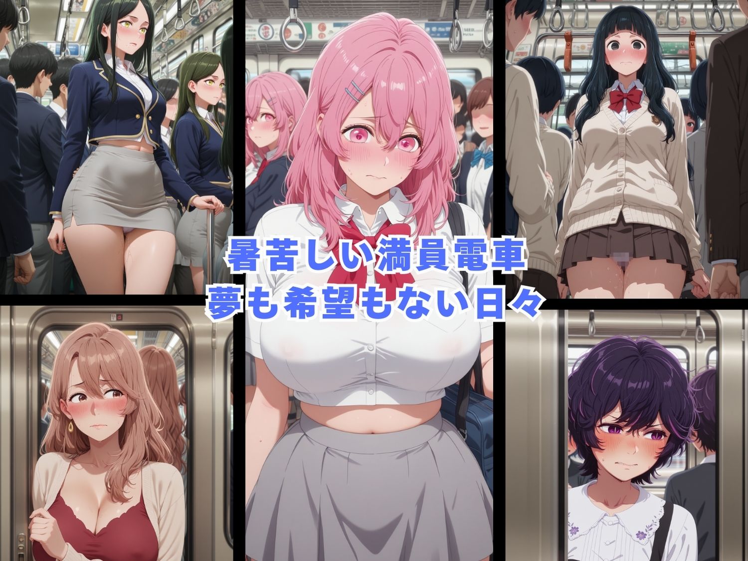 満員電車で輝く推し◯子が俺の欲求のはけ口に  〜芸能界の住人が堕ちるとき〜