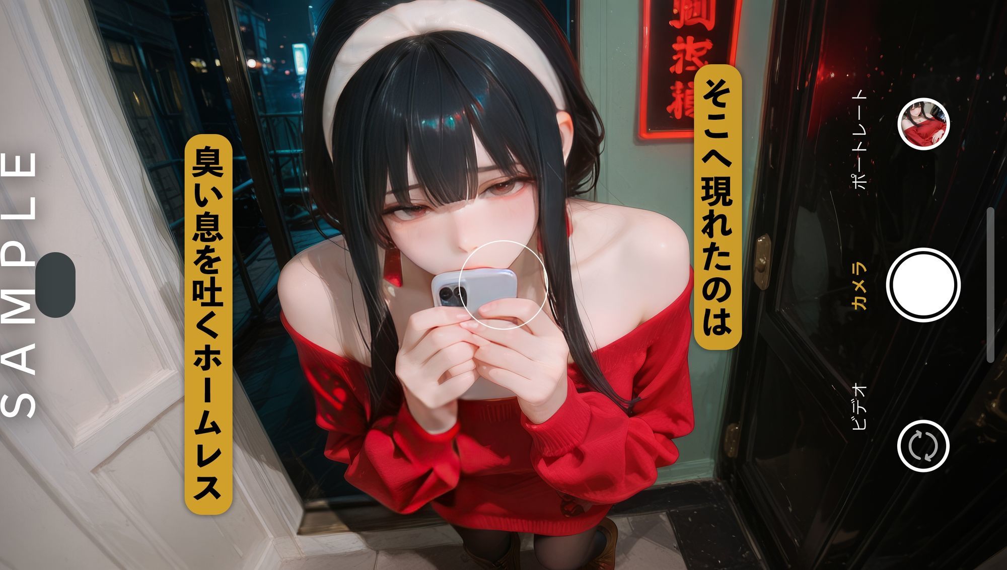 ヨル・フォージャー、立ちんぼ堕ち  最強の殺し屋にゴミ溜めで種付けセックス 画像2