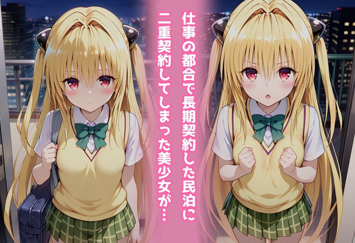 民泊トラブル！？…美少女と突然の強●ルームシェア性活 〜金色の闇編〜