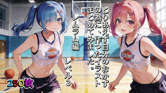 とりあえず自分のおかずの為に、作ったイラストまとめてみました。  レムラム編  レベル3