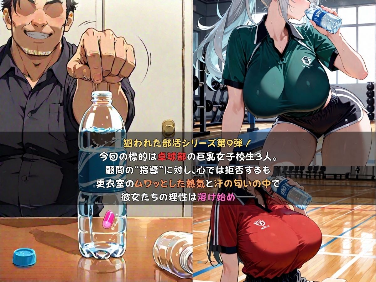 狙われた女子校生卓球部編─顧問の無限イキ地獄に堕ちていく巨乳JK─ 画像2
