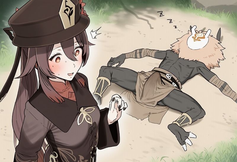 ふーたおとヒルチャールが仲良くなる話 画像1