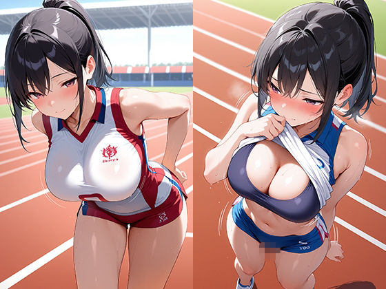 爆乳陸上部女子 顧問専用生オナホ 画像2