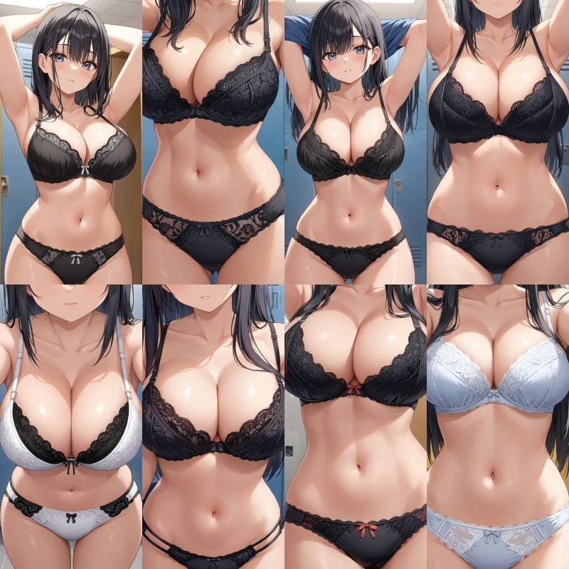 【女子更衣室盗撮】巨乳J〇レース下着【500枚】Vol.1-2 画像4