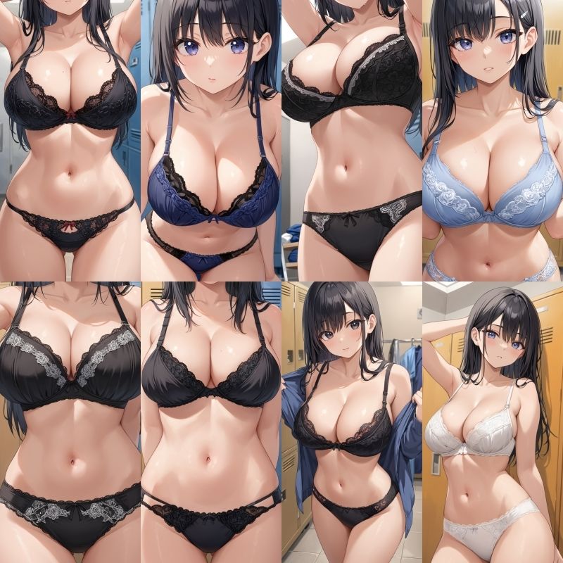 【女子更衣室盗撮】巨乳J〇レース下着【500枚】Vol.1-2 画像5
