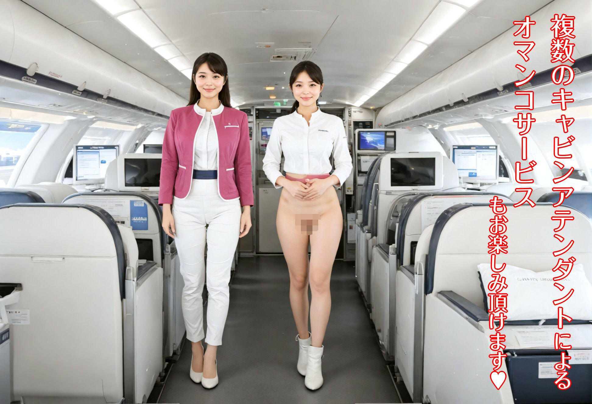 変態航空2〜オマンコご奉仕サービスでおもてなし〜 サンプル5