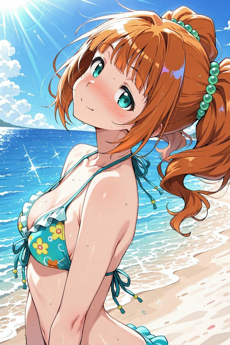 アイドル○スター5 水着に着替えたら 画像1