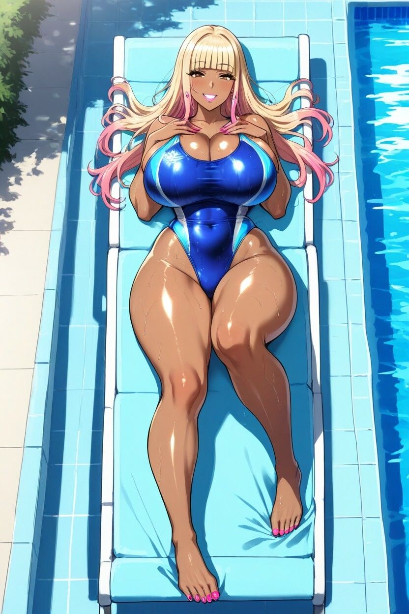 ギャル足！プール授業編 画像4