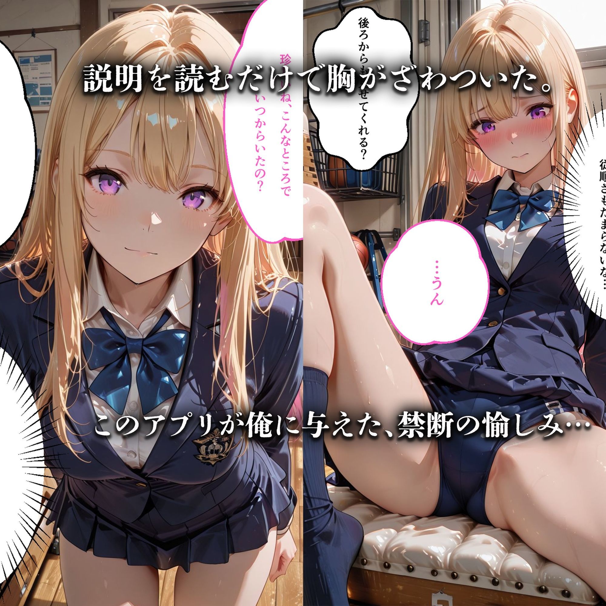 催●アプリで完全支配  〜JK4人の完全服従〜  Hypno Master Case.1 画像3