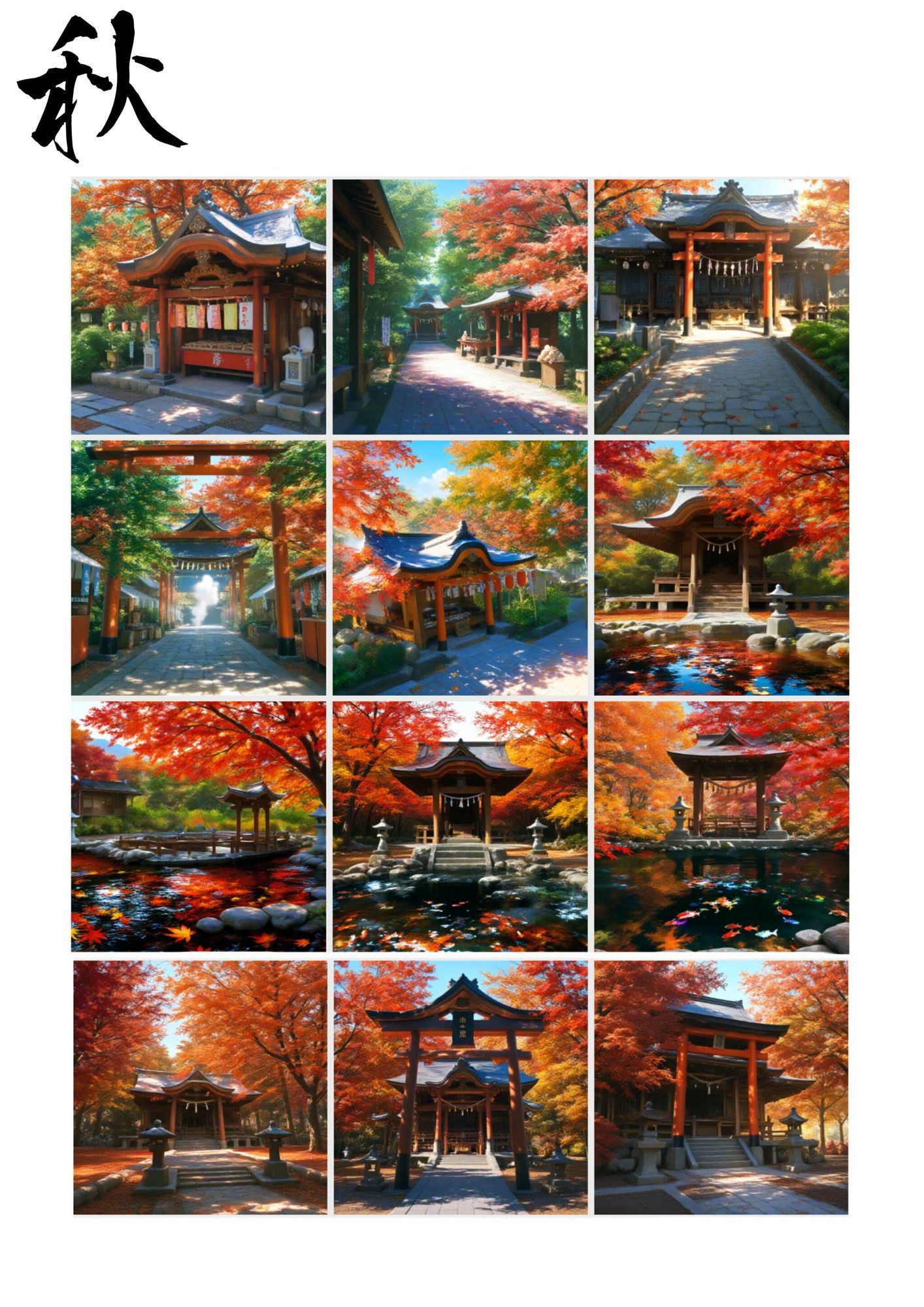 神社背景素材 画像3