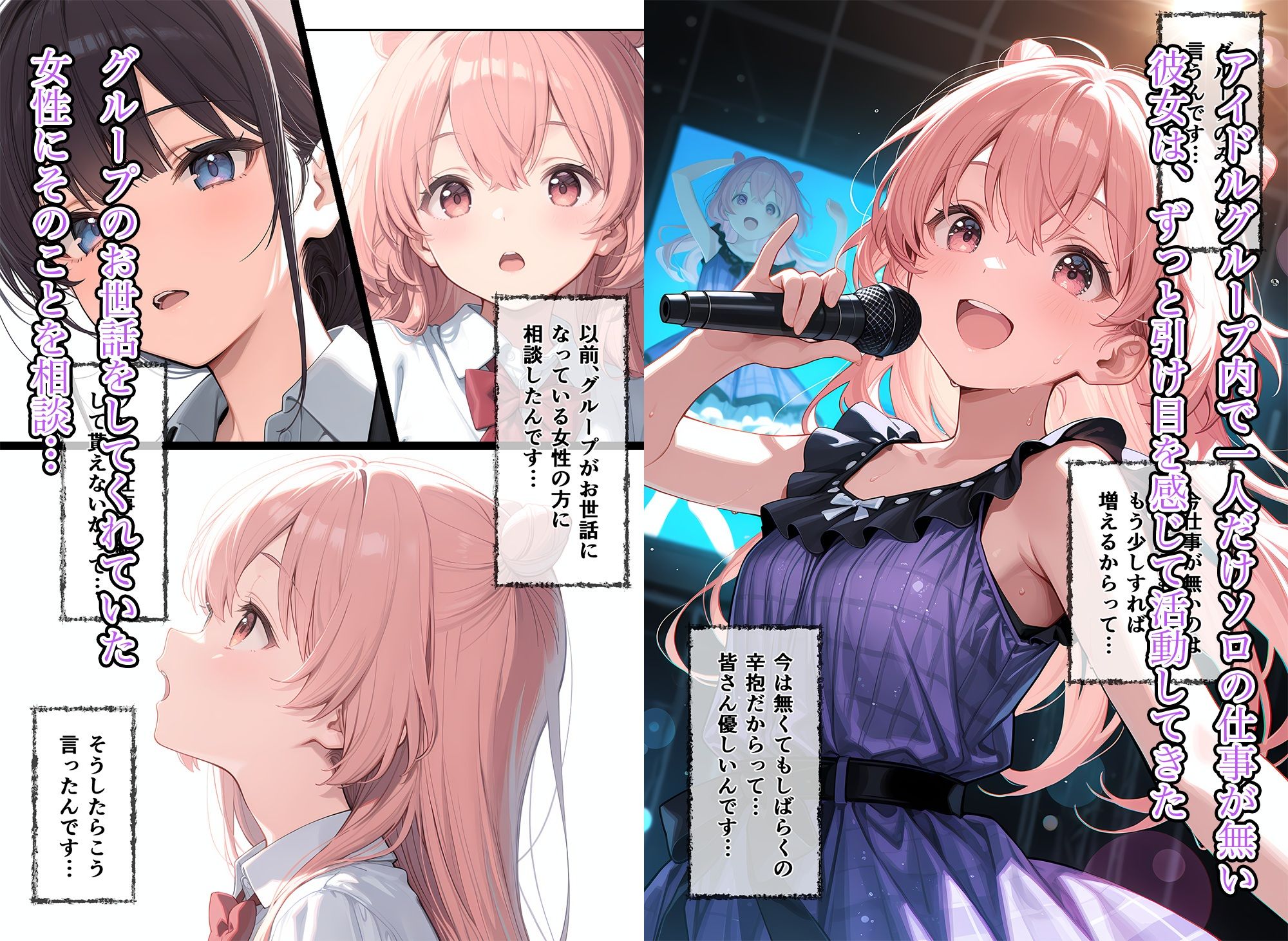 【無料エロ漫画】d_742266 人気アイドル枕営業記録〜赤〇こころ〜(なつラボ)