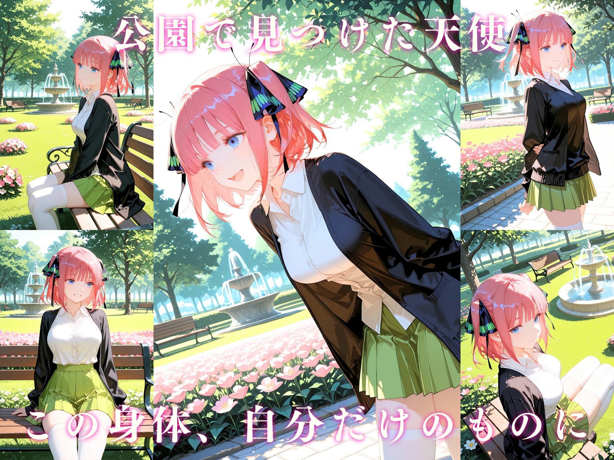 【4K動画付き】中〇二乃 催●支配:公園で見かけたカワイイあの子を犯したいー 4K高画質 五等分の〇嫁 画像1