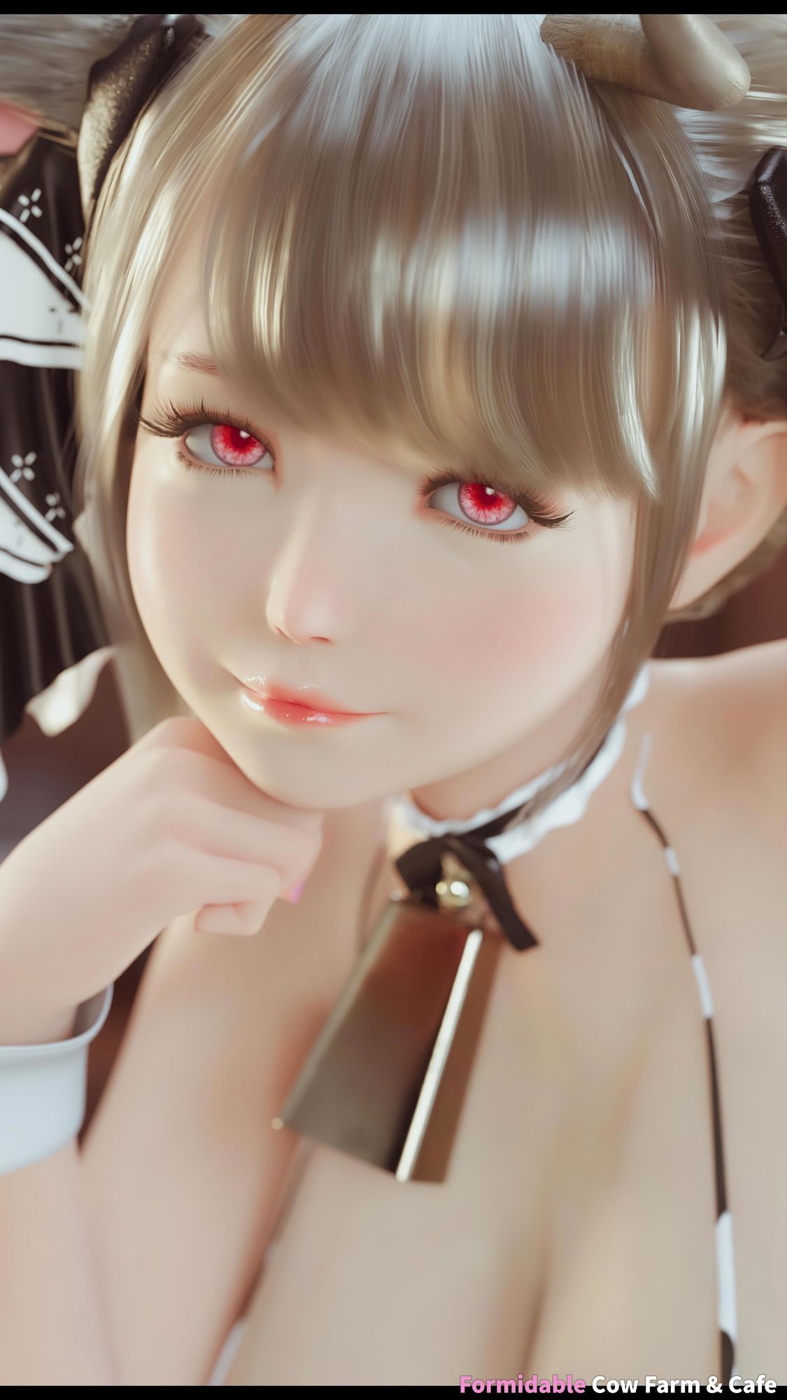 牛柄ビキニの爆乳牛娘4 画像10