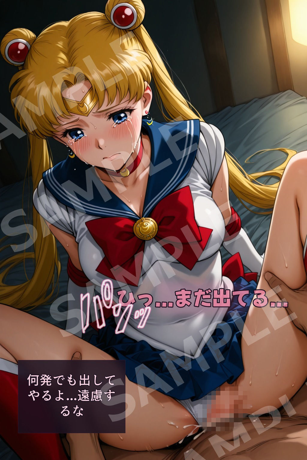 【無料エロ漫画】d_742360 囚われたセーラーヒロイン達。囚人のジレンマ 「仲間を救うには、自分の体を差し出すしかなかった――」(あざす感謝法人)