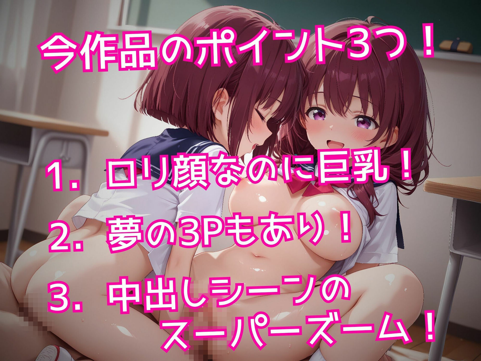 【全員巨乳！】僕の彼女は100人Part2 〜揺れる「柔肌」が誘う、禁断のハーレム〜 サンプル画像 5