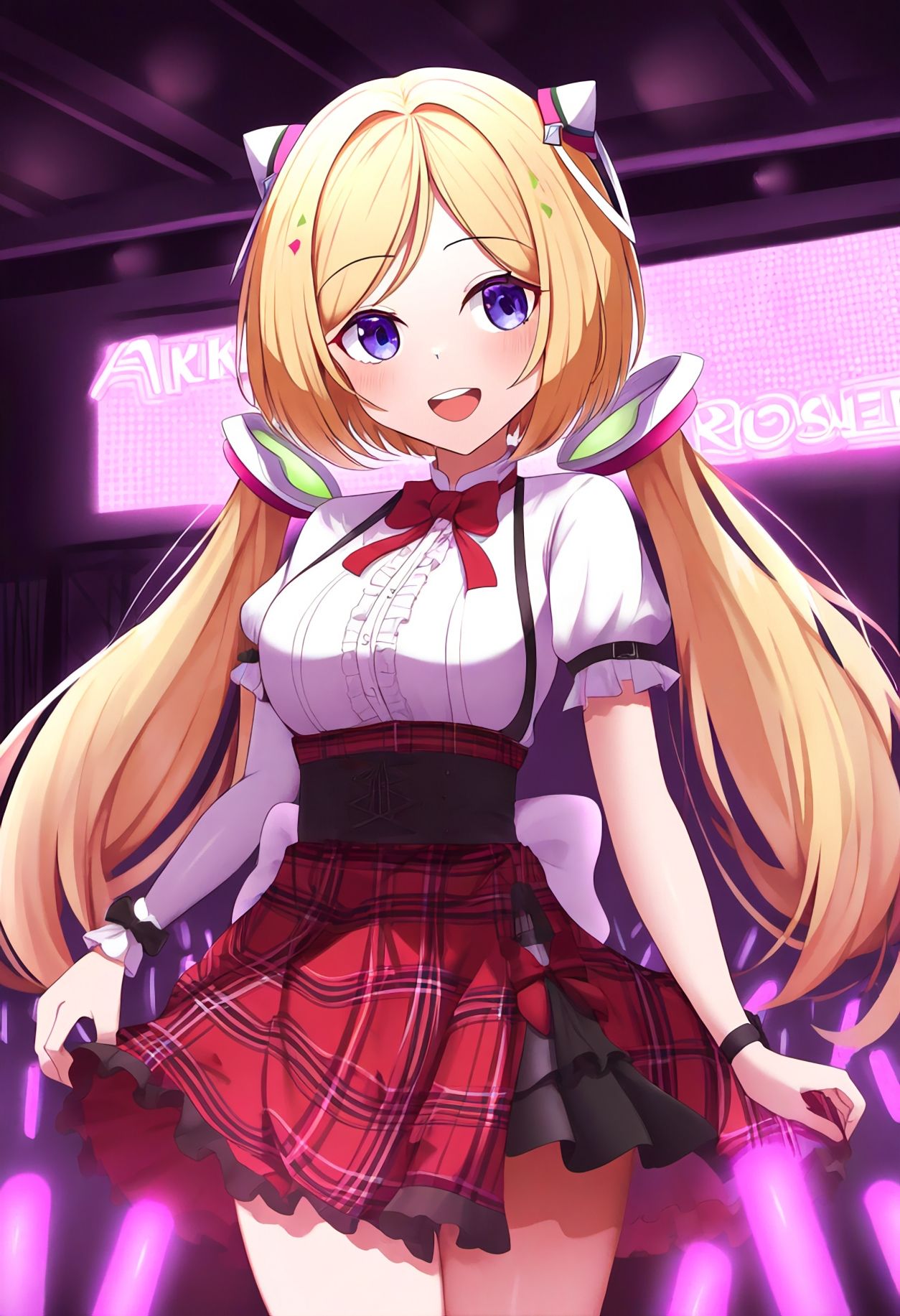 【買い切り版】バーチャル衣装故障で羞恥アキロゼ（English translation included） サンプル1