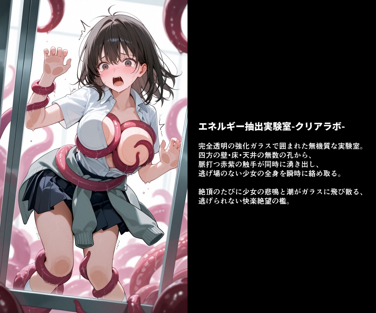 触手ノ生贄 -逃げ惑う少女達は拉致され、絶望の凌●連鎖に堕ちる- 画像6