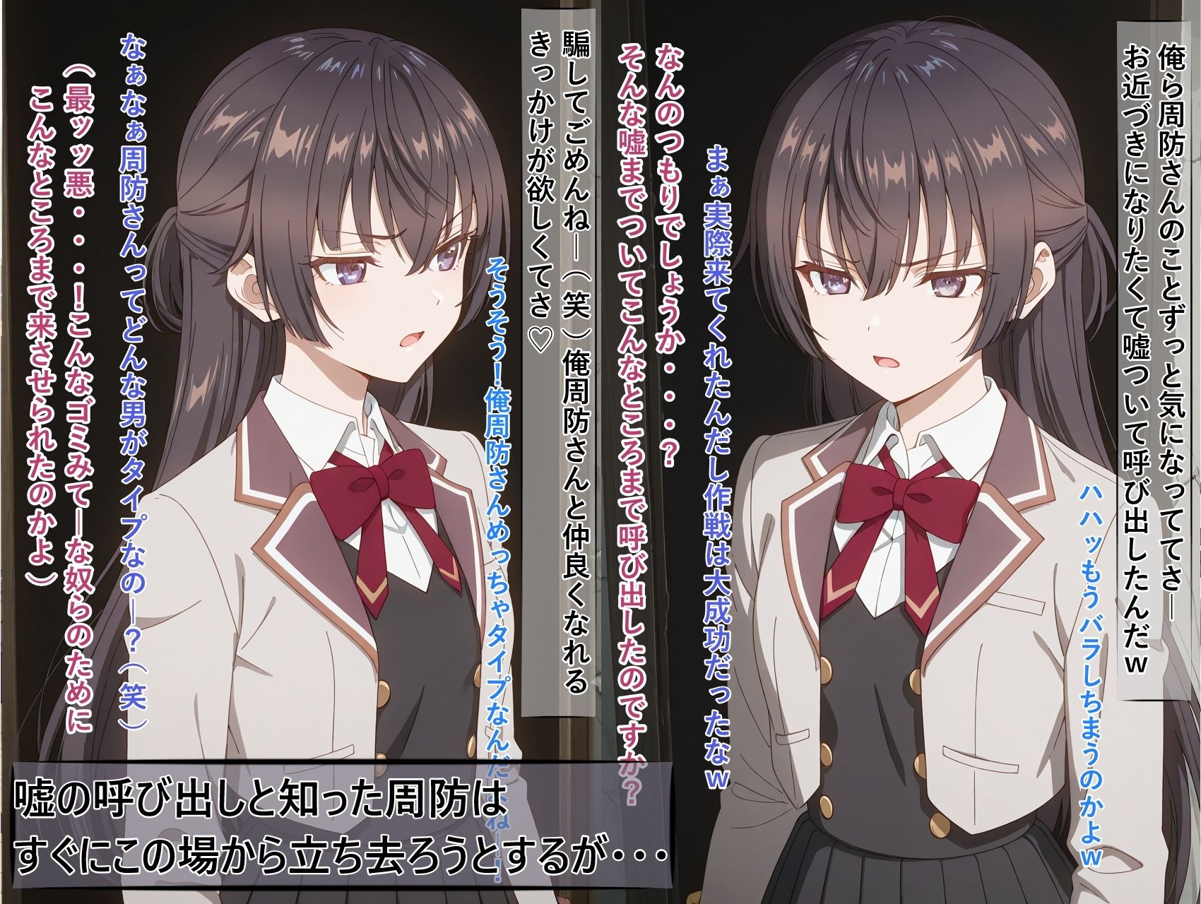 お嬢様の周防有○がペットとして地獄の監禁生活に堕ちるまで 画像3