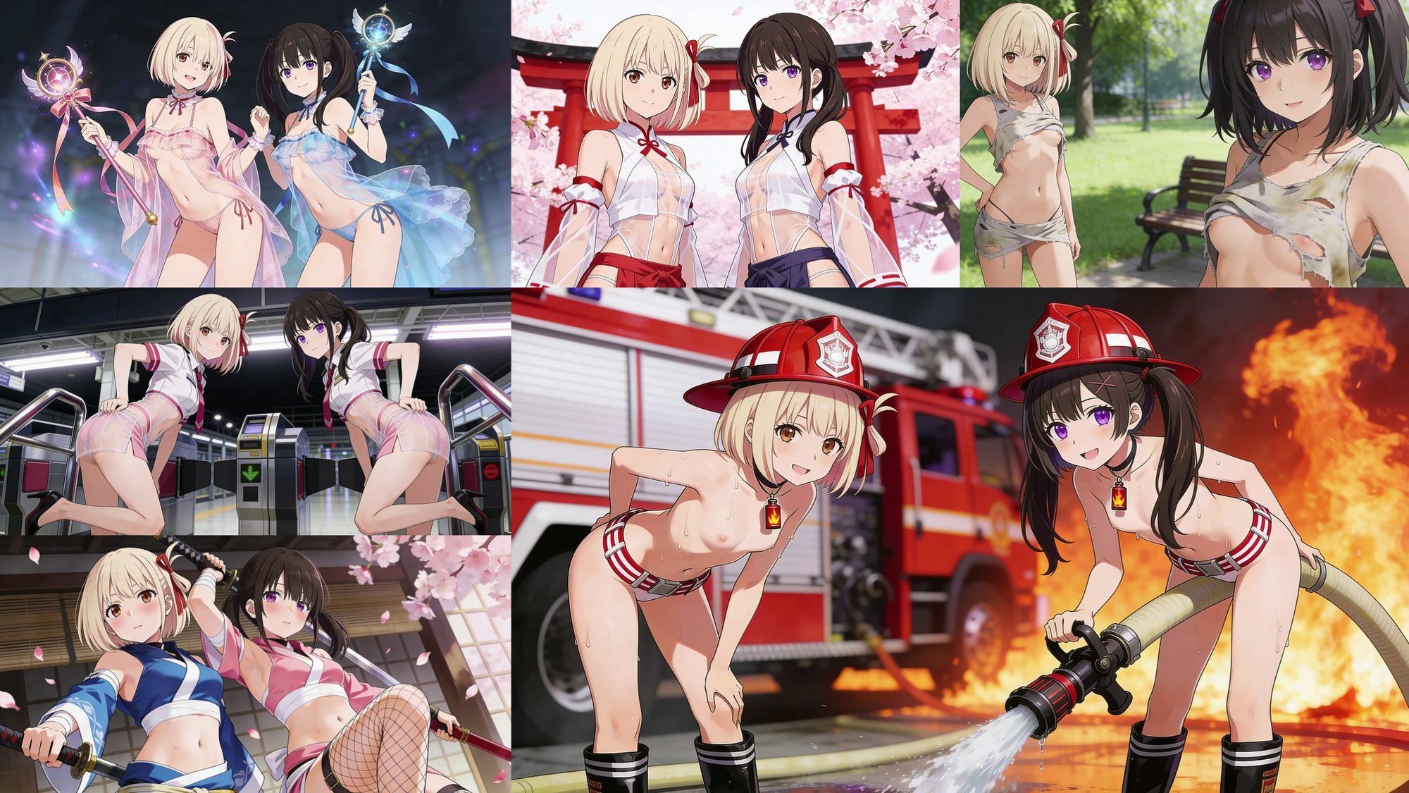 とりあえず自分のおかずの為に、作ったイラストまとめてみました。 リコリス編 レベル4 | Baked Strontium