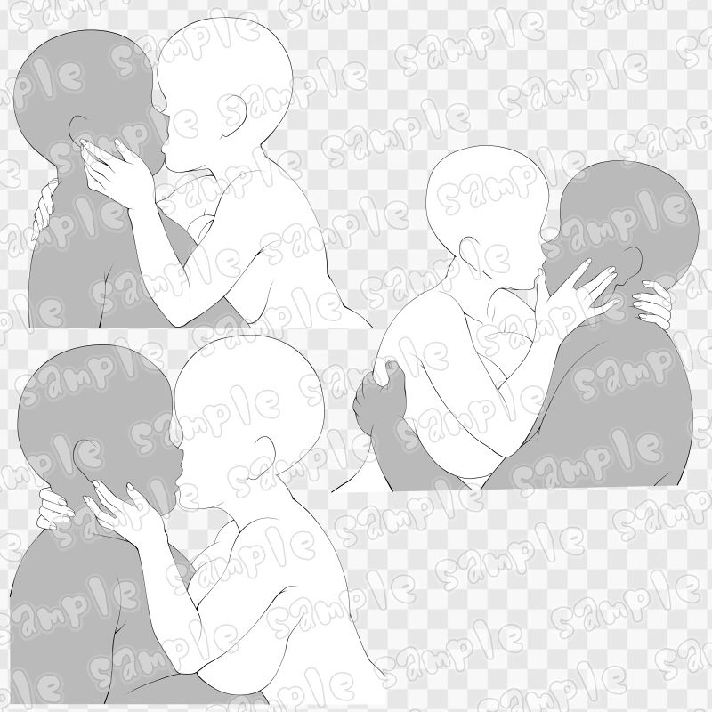 線画素材集［手］94 画像1