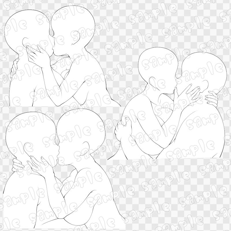 線画素材集［手］94 画像2