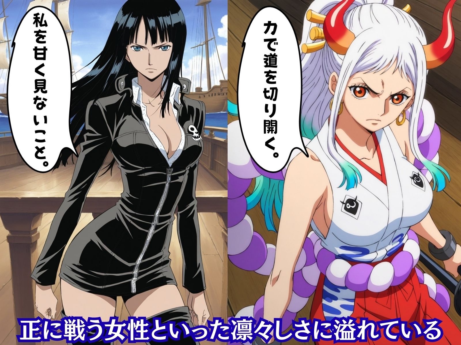 もしも男勝りでかっこいい属性の女性を〇〇の力で強●的に快楽堕ちさせたら？ONE PIECE編 画像2