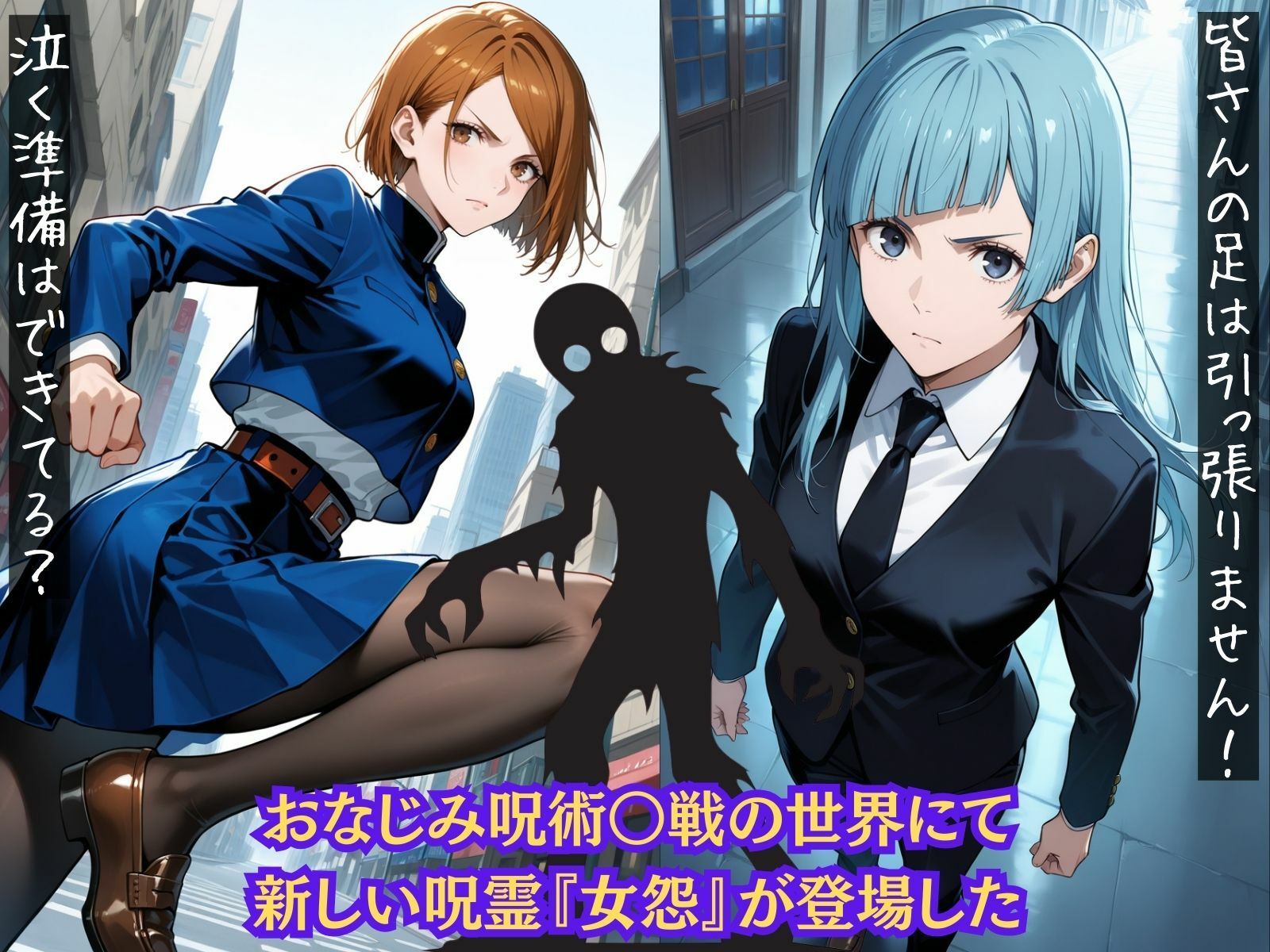 ザコだと舐めてた女嫌い呪霊に、次々とわからせられちゃうヒロインたち  呪術〇戦  編 画像1