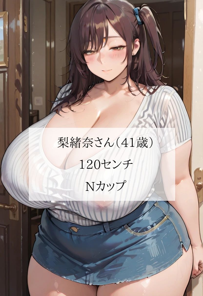 豊満むっちり人妻団地「欲求不満のぽっちゃり熟女に回覧チンポのお届けです」〜町内会の肉バイブ当番になったボク＜セリフ付CG集＞ 画像5