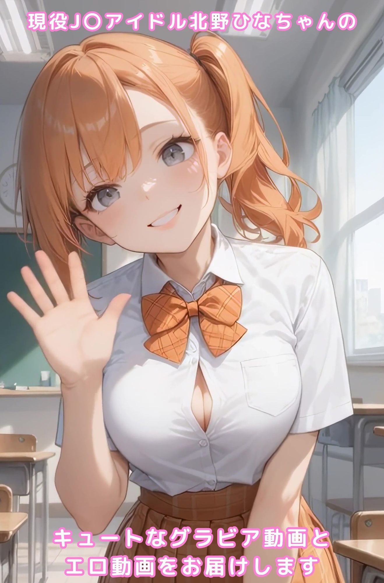 【無料エロ漫画】d_743076 グラビア動画＆裏動画 JKアイドル 北野ひな(AIらぼんぬ)