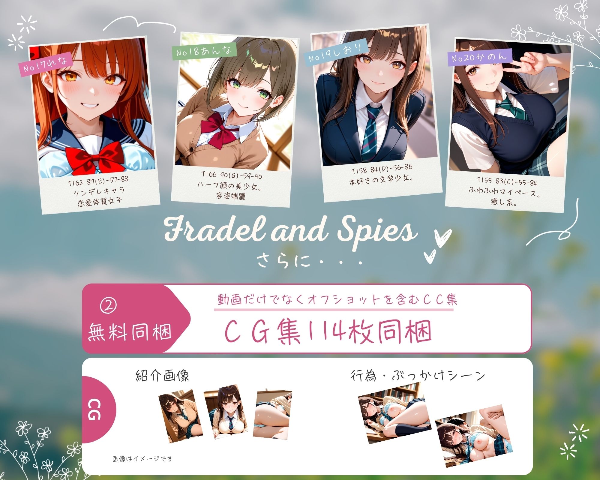 【4K/120FPS】制服JK濃厚エッチ 完全着衣20連発 〜制服美少女の顔と制服にぜんぶぶちまける〜 画像4