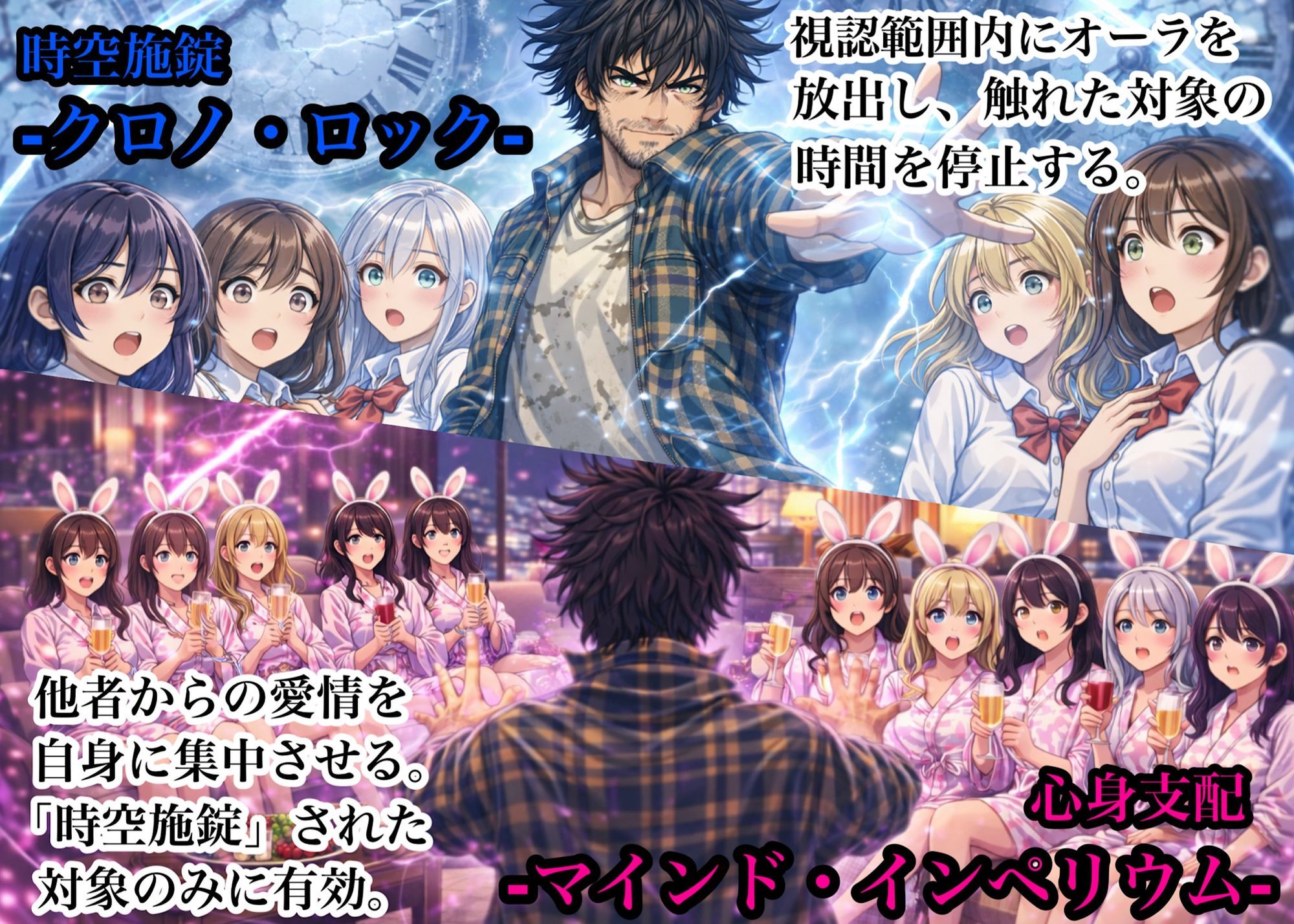 時間停止能力を手に入れた就職氷河期こどおじ、無双して令和女子校生を好き放題犯●まくる！-テリトリー展開！『惚姦愛嬲』- 画像7