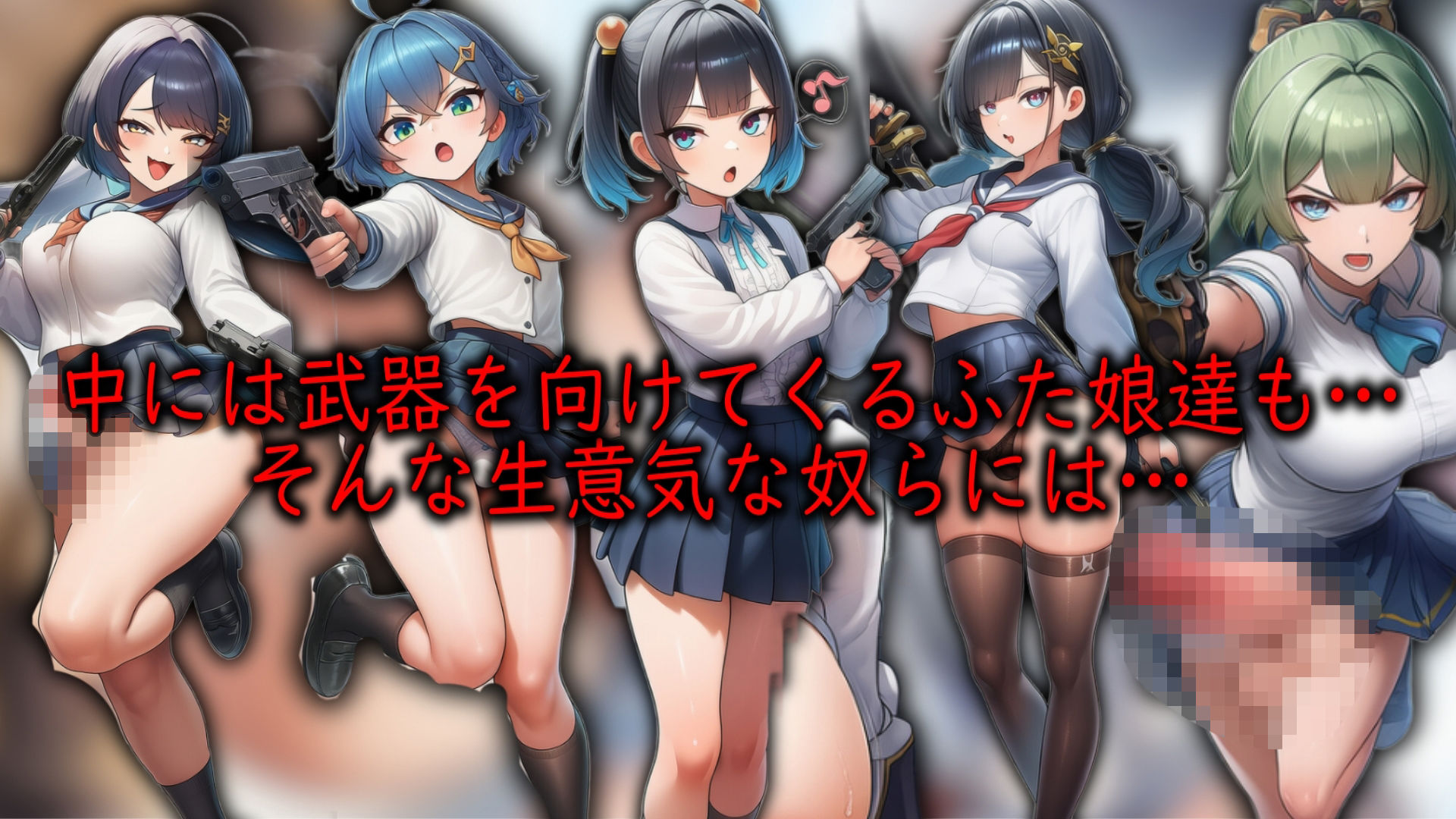 ふた娘-無様射精大百科- 画像7