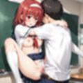 男子に犯●れた制服少女