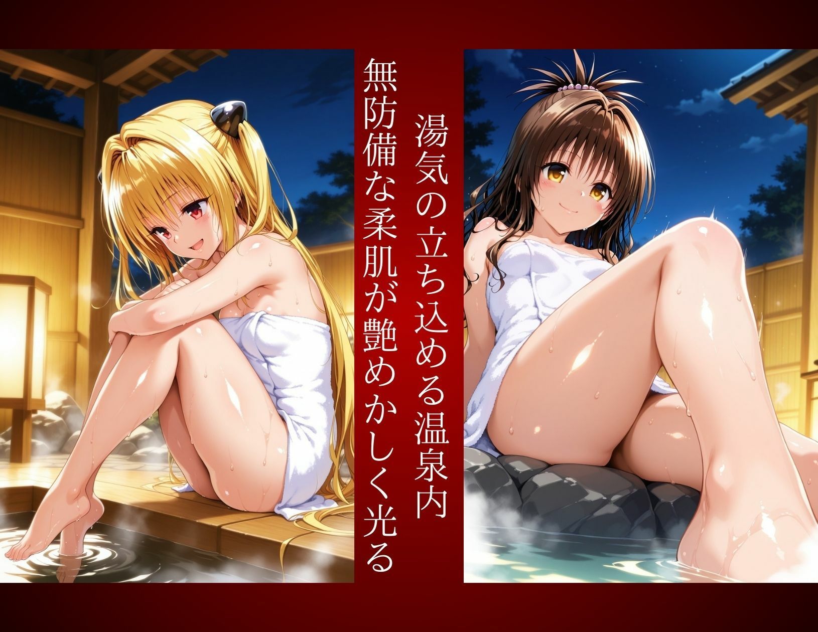 温泉凌●地獄 無垢な身体が壊れるまで〜  ヤ◯＆み◯ん 画像1