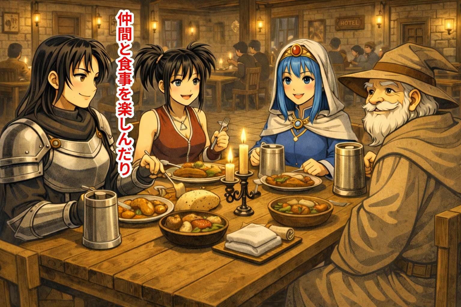 冒険者一行検問所 屈辱の身体検査！？ 画像2