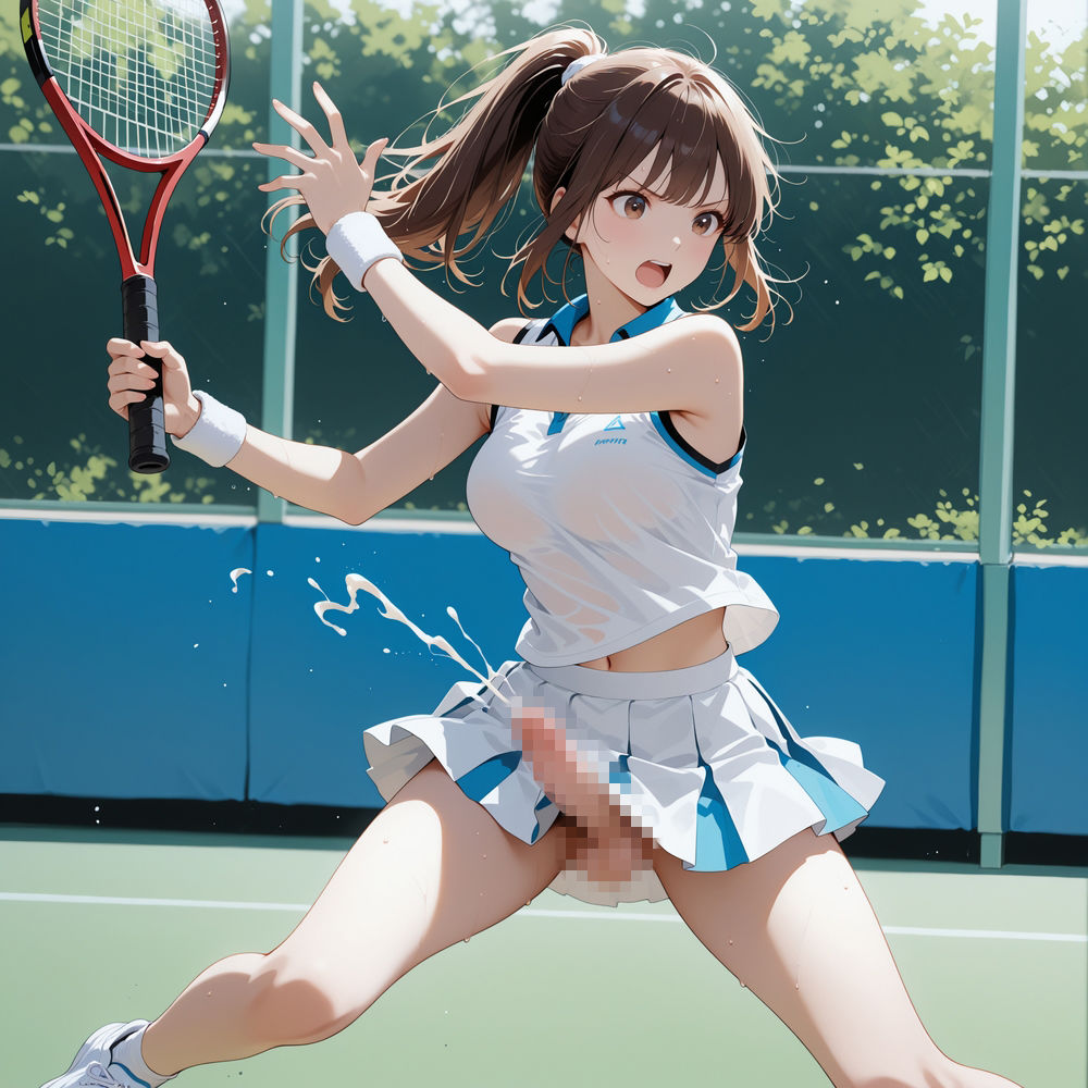 触ってないのに勝手に出ちゃう！ふたなり娘ノーハンド射精 Vol.2 画像5