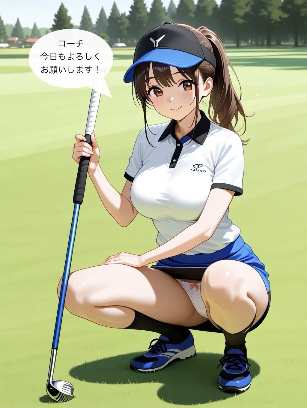 ゴルフコーチのHなレッスン 画像1