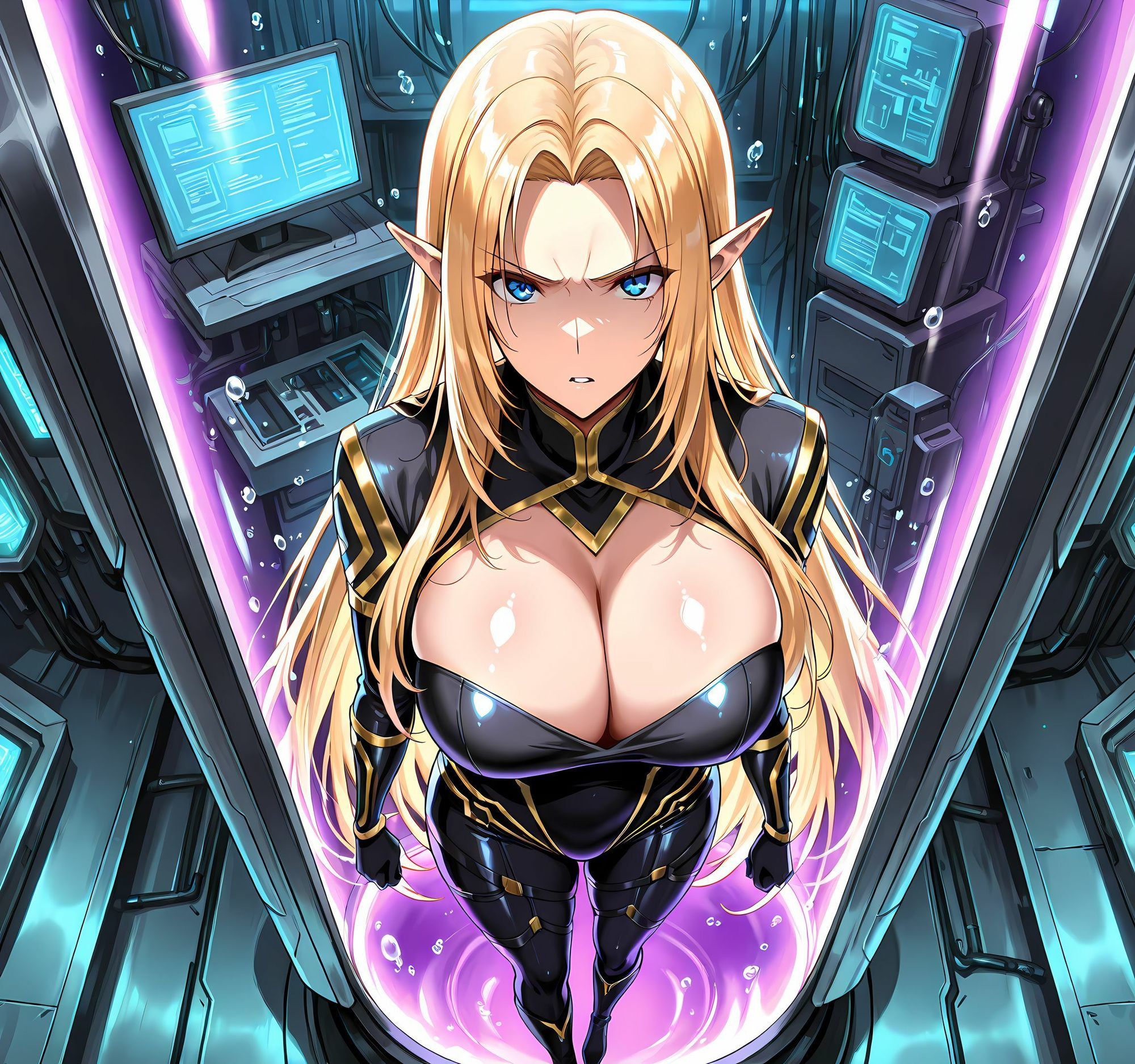 アルファ洗脳機械姦・悪堕ちドスケベ搾精 画像3