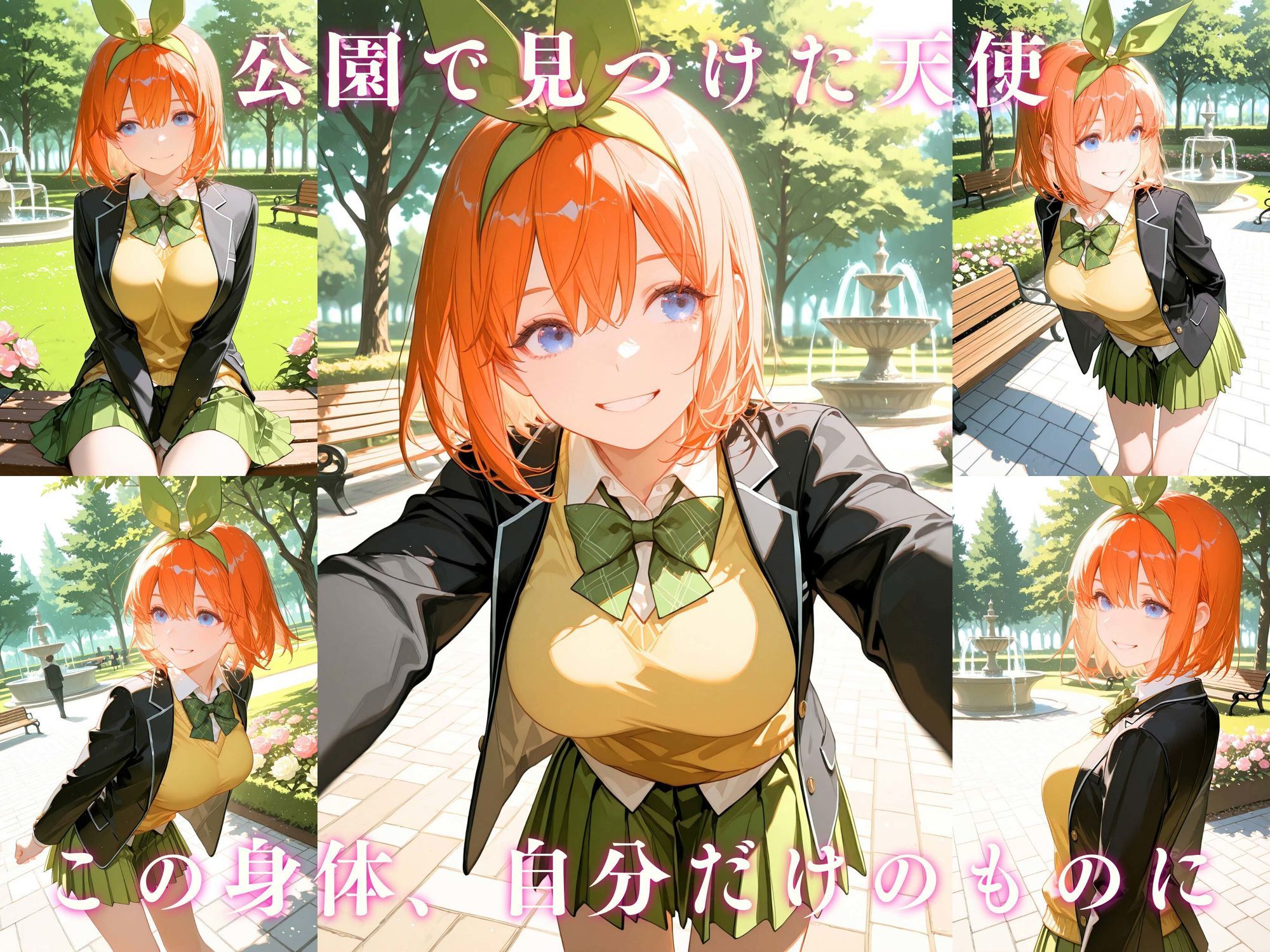 【4K動画付き】中〇四葉 催●支配:公園で見かけたカワイイあの子を犯したいー 4K高画質 五等分の〇嫁 画像1