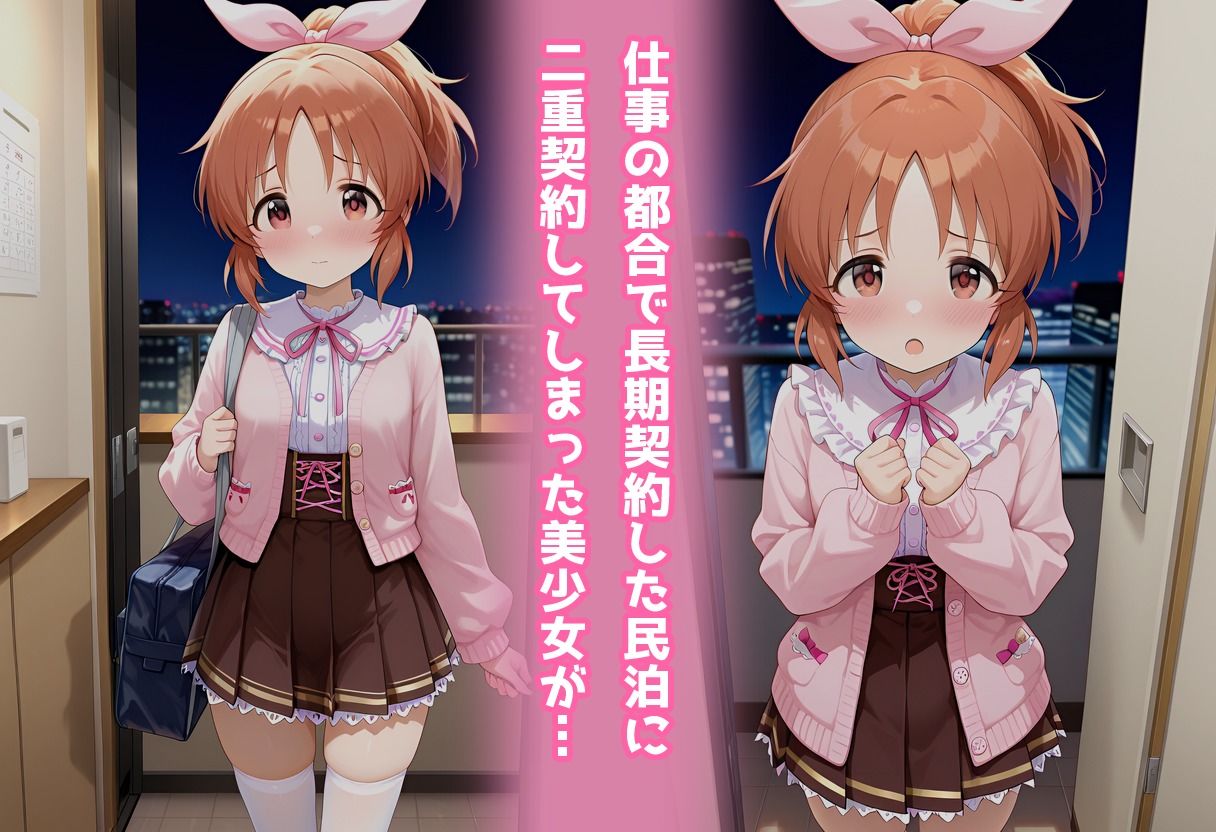 民泊トラブル！？…美少女と突然の強●ルームシェア性活 〜安●菜々編〜_0