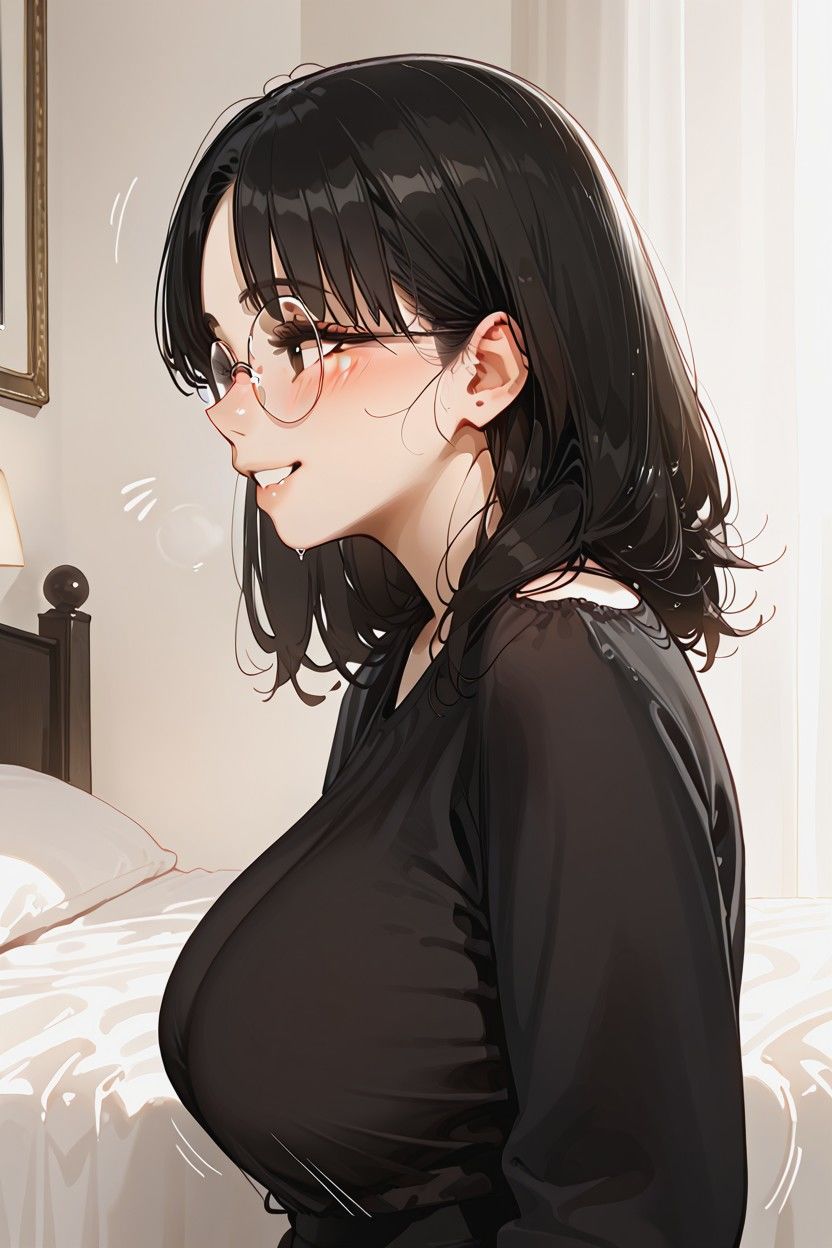 幼馴染委員長が彼女になったら、意外と大胆だった件（生成プロンプト同梱） 画像5