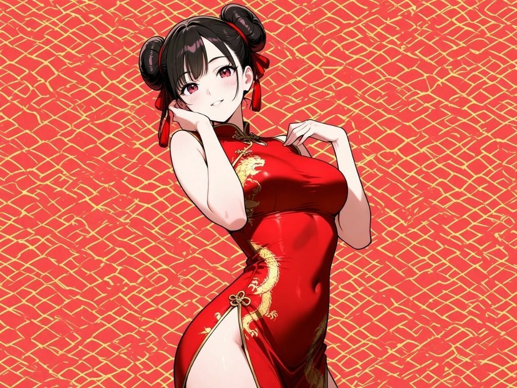 チャイナおだんご娘で、ひとぬきっ サンプル2