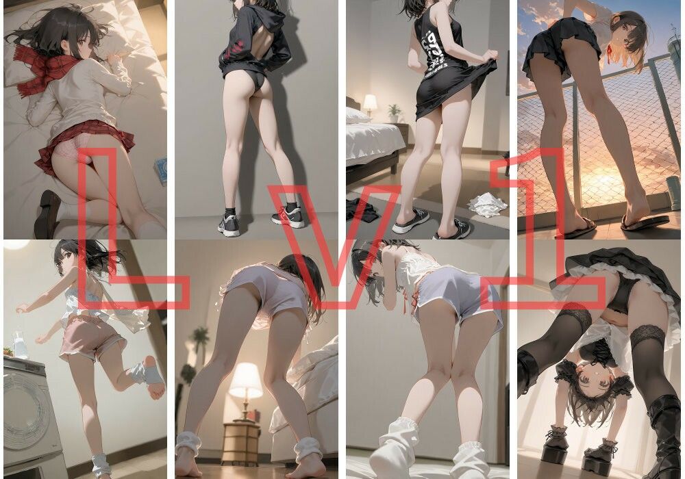 「ひかがみ」って知ってますか？ 膝裏から極尻へ至る深淵 〜実写の肌質へと変貌する4段階のフェティッシュ記録〜 画像1