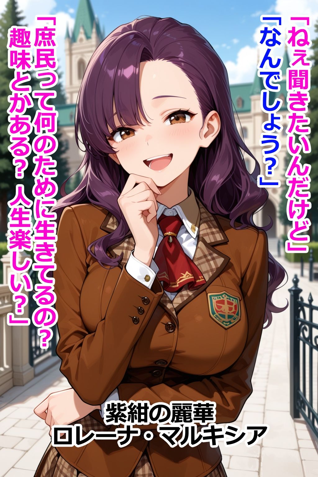 巨乳お嬢様はその男と会話してはいけない2 即堕ち2コマ