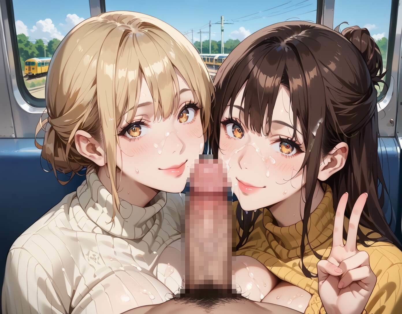 エロ電車が発車します〜やり放題のエロ電車ですっきりさせます！★たぁっぷり495枚入ってます★ 画像7