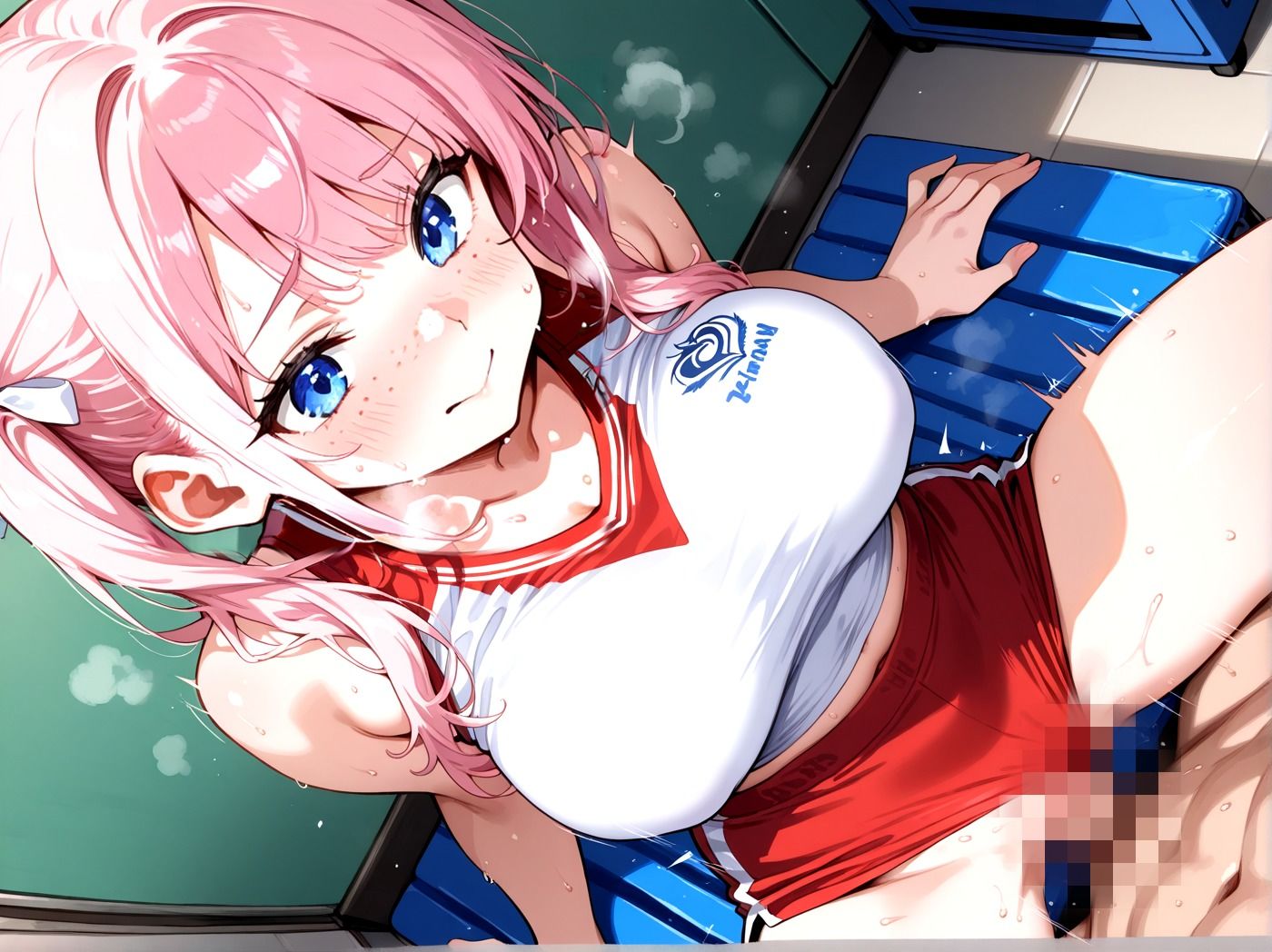 巨乳陸上部員3大エースをハメまくった極秘映像