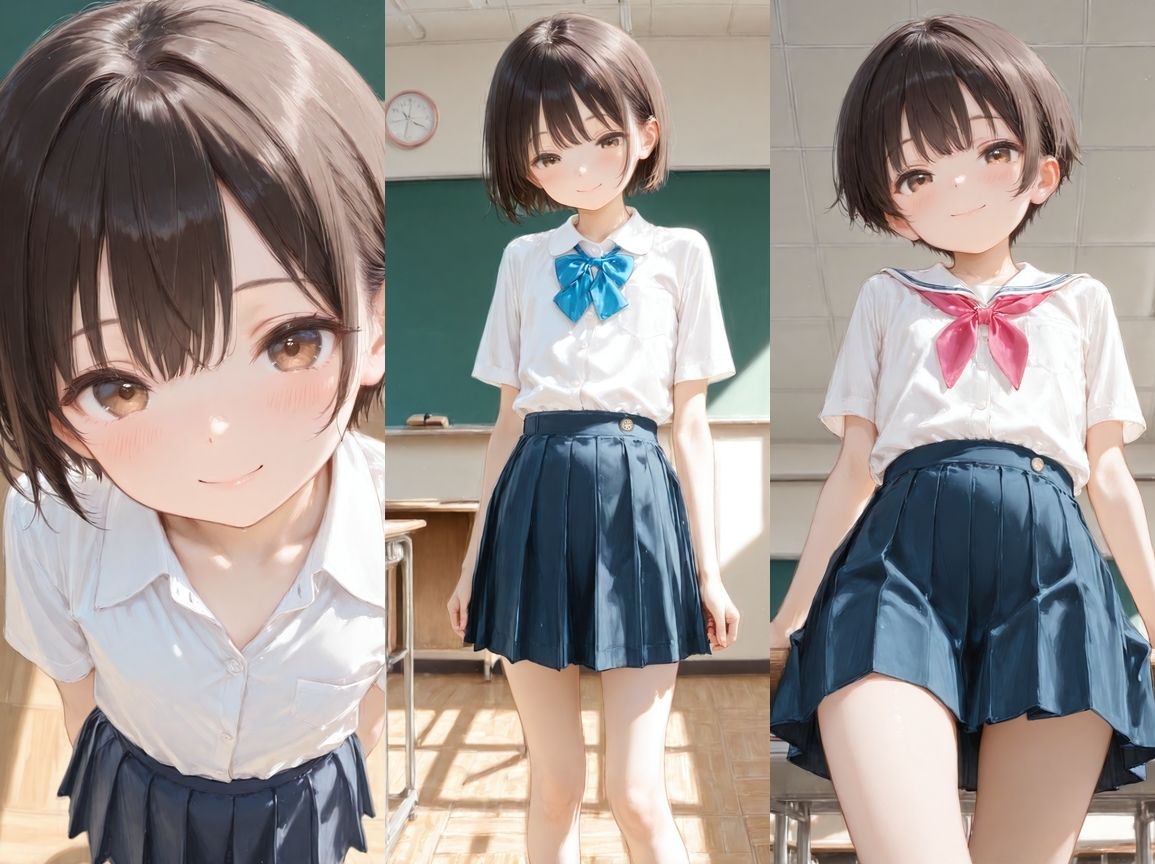 つるぺた女子校生リアル性教育 サンプル画像 2