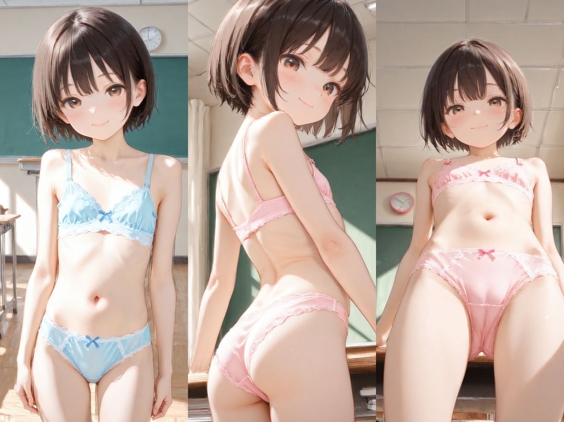 つるぺた女子校生リアル性教育 サンプル画像 4