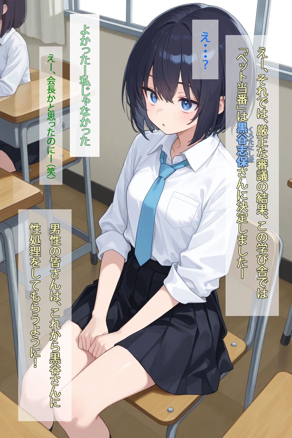 あのこは性処理専属ペット当番  〜黒髪ジト目っこ編〜 画像2